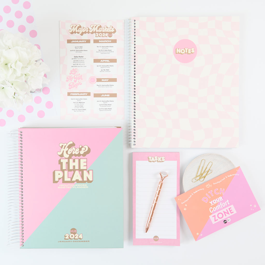 The Boutique Hub Planner 2024